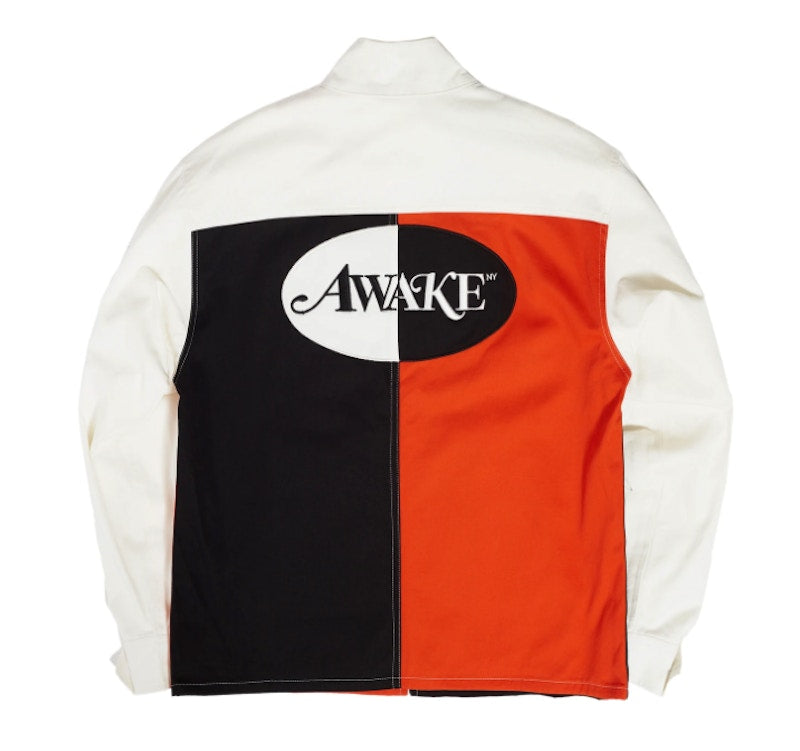 Awake Split Logo Harrington Patch Jacket Multi