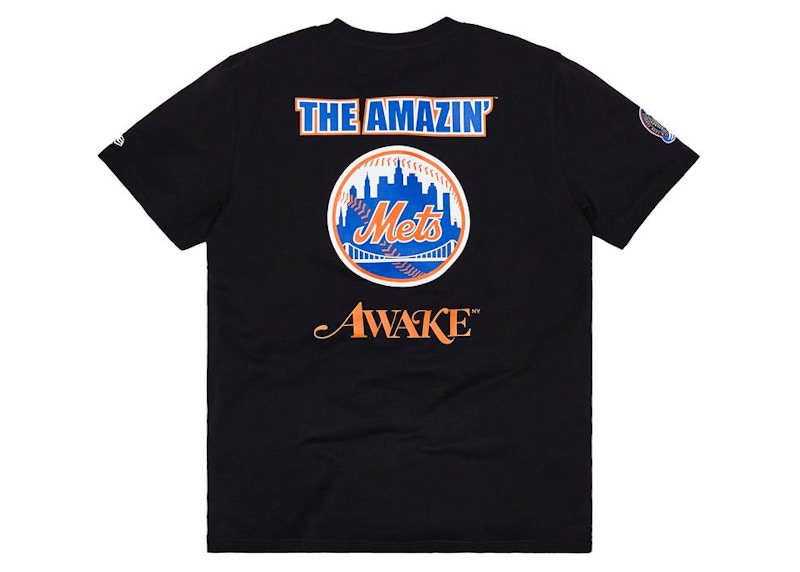 Awake Subway Series Mets T-shirt Black