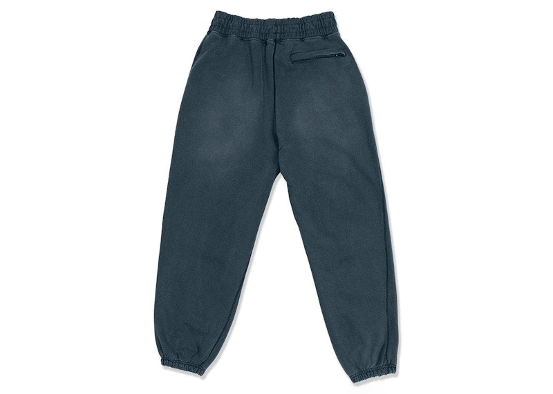 Awake Sunbleached Logo Sweatpants Blue