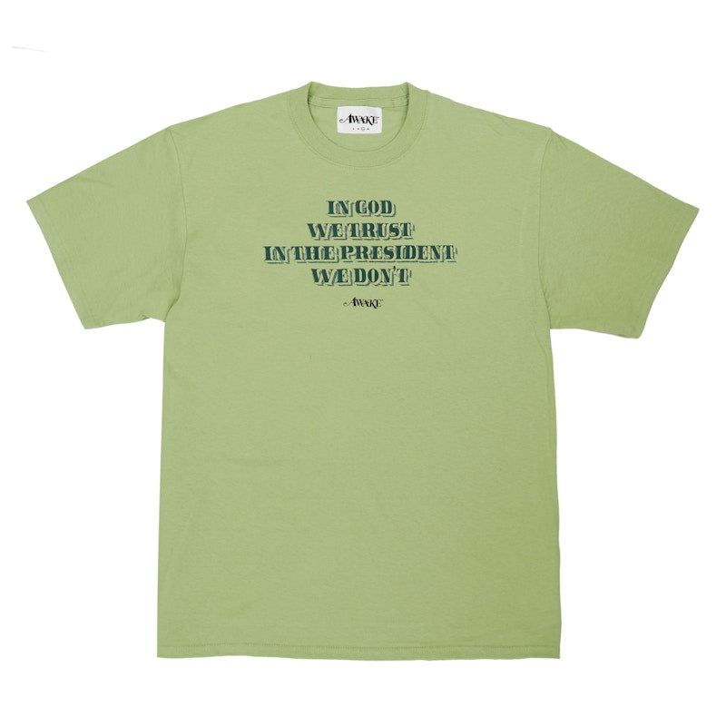 Awake Trust Tee Pistachio