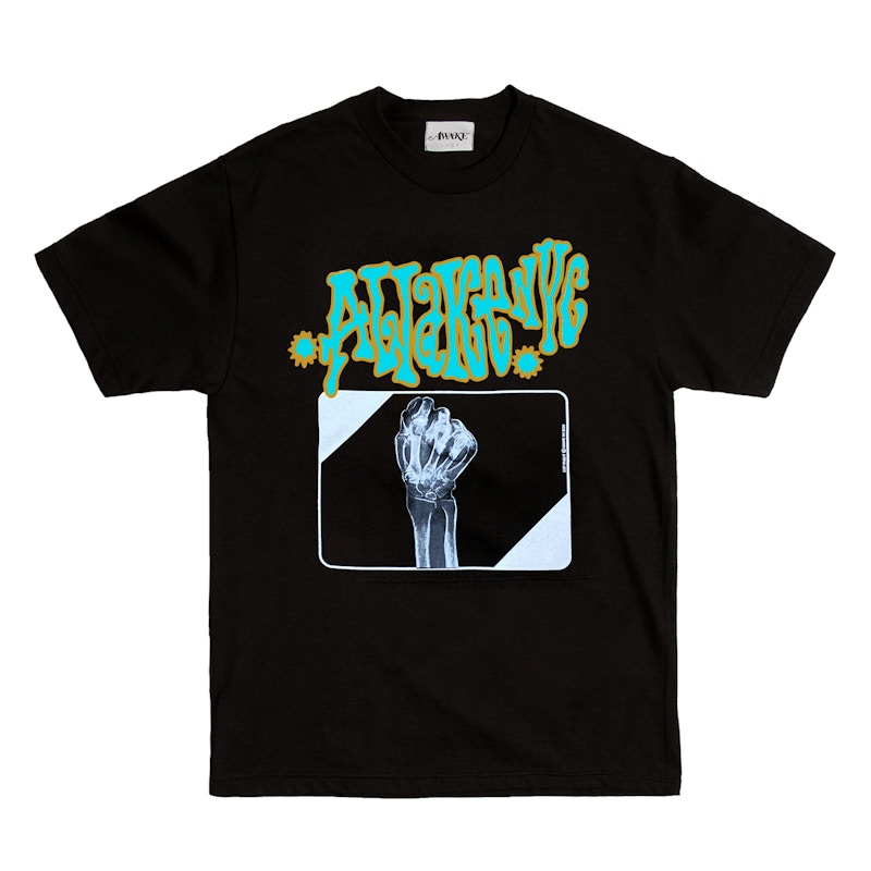 Awake X-Ray Tee Black