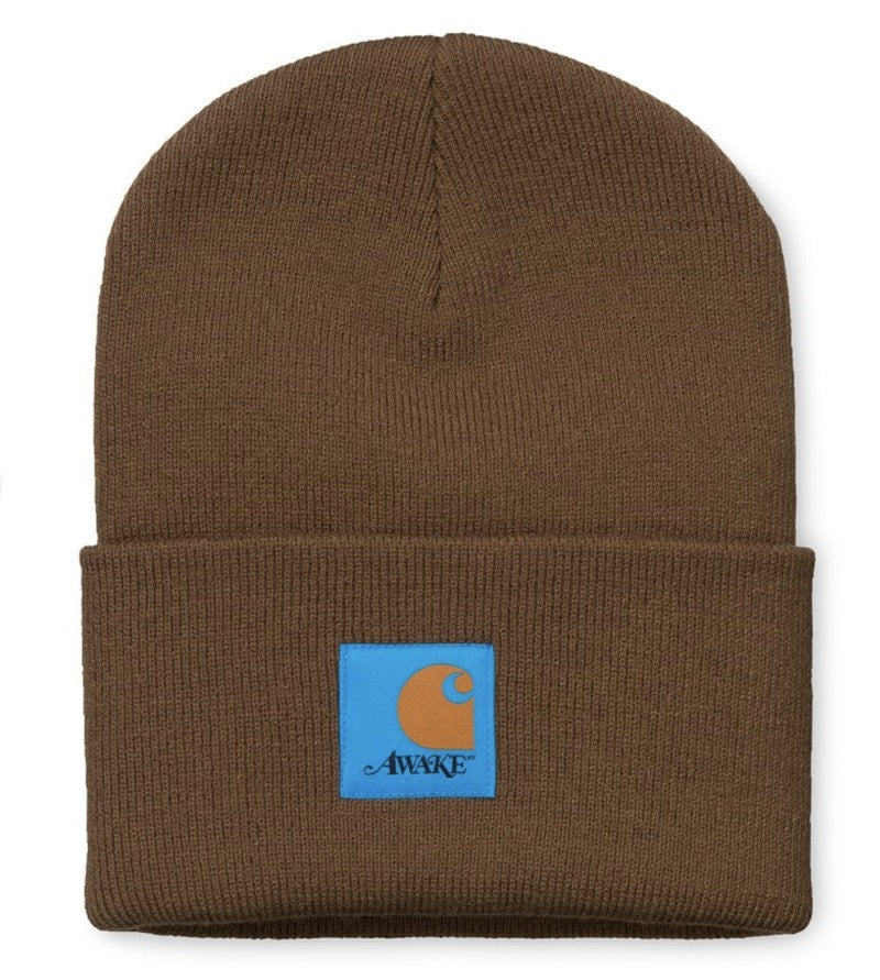 Awake x Carhartt WIP Beanie Brown