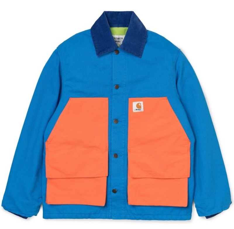Awake x Carhartt WIP Michigan Chore Coat Blue