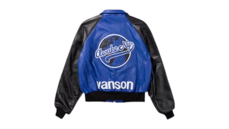 Awake x Jordan 5 Vanson Origin Jacket Blue