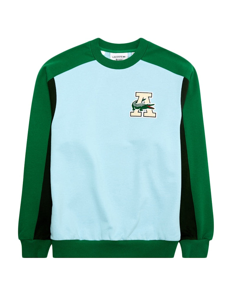Awake x Lacoste Sweatshirt Light Blue/Green