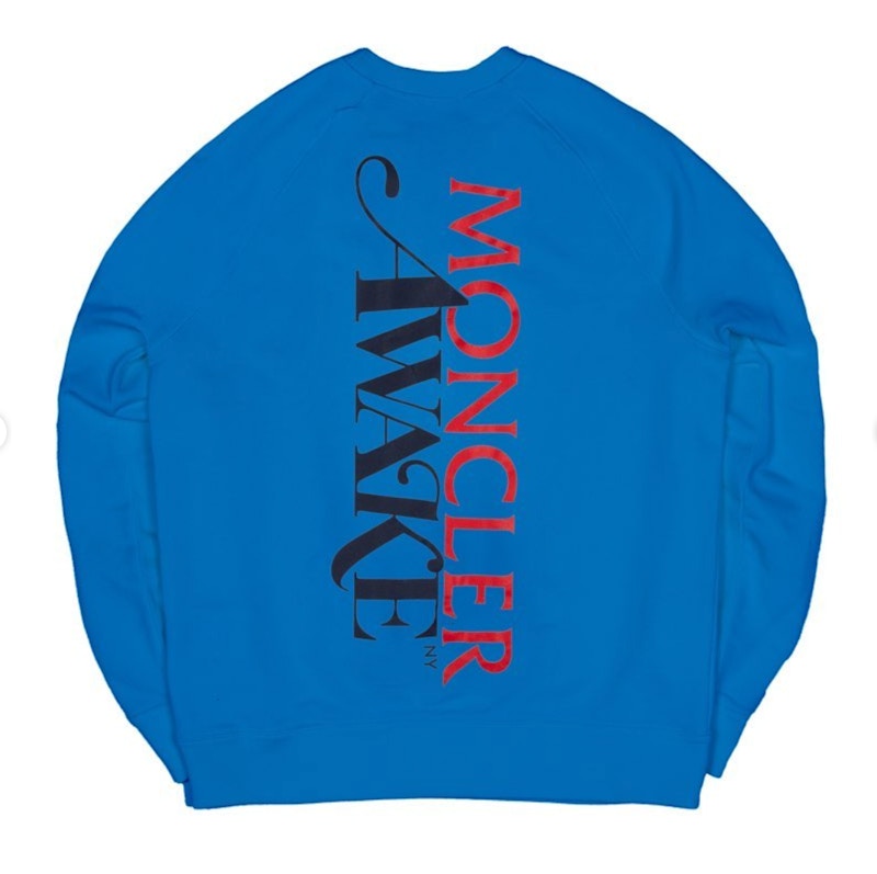 Awake x Moncler Crewneck Blue