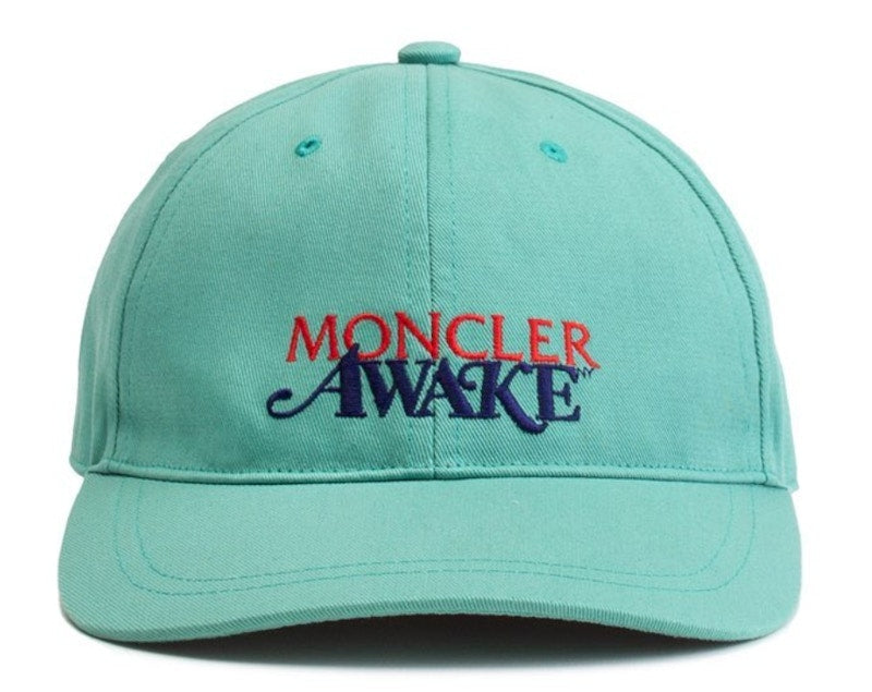 Awake x Moncler Logo Lock Hat Green