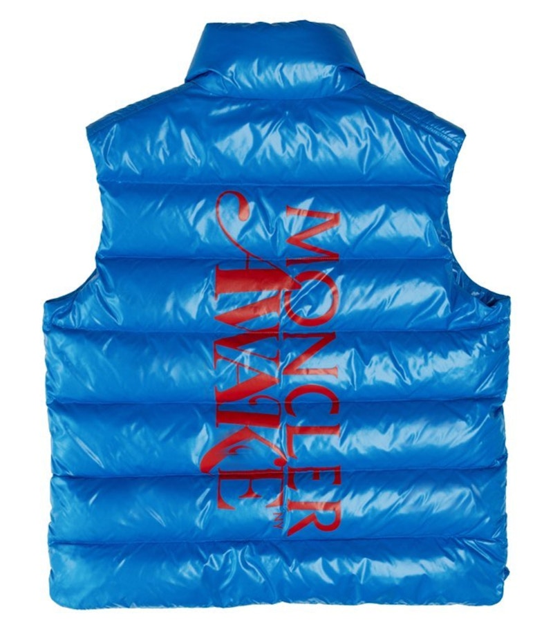 Awake x Moncler Parker Gilet Puffer Vest Blue