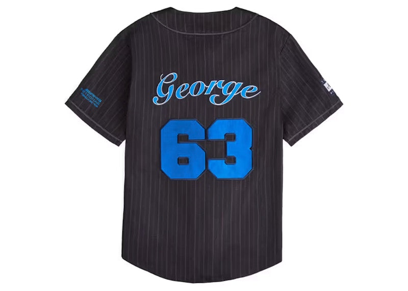 Awake x Tommy x Mercedes-AMG F1 George Baseball Jersey Black