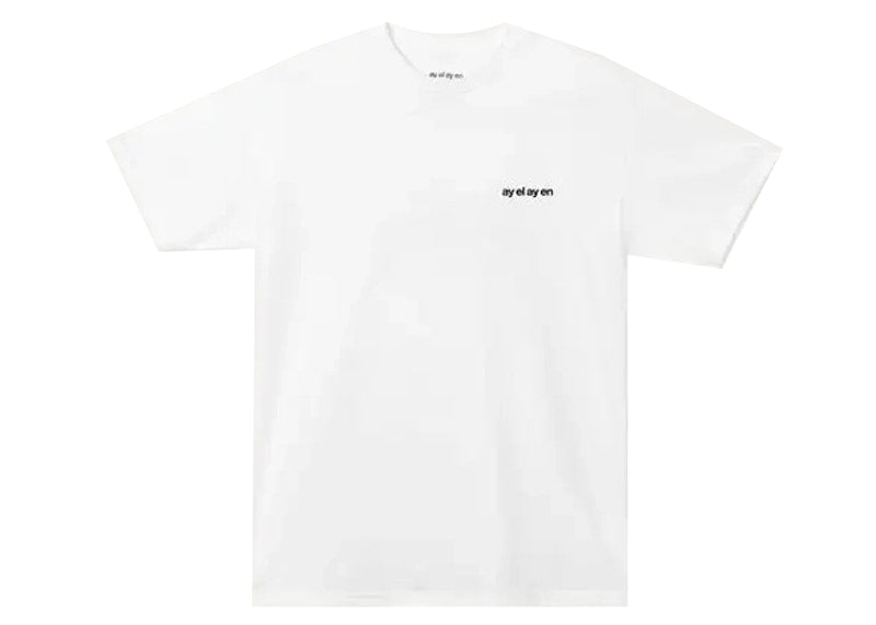 Ay El Ay En Logo Tee White