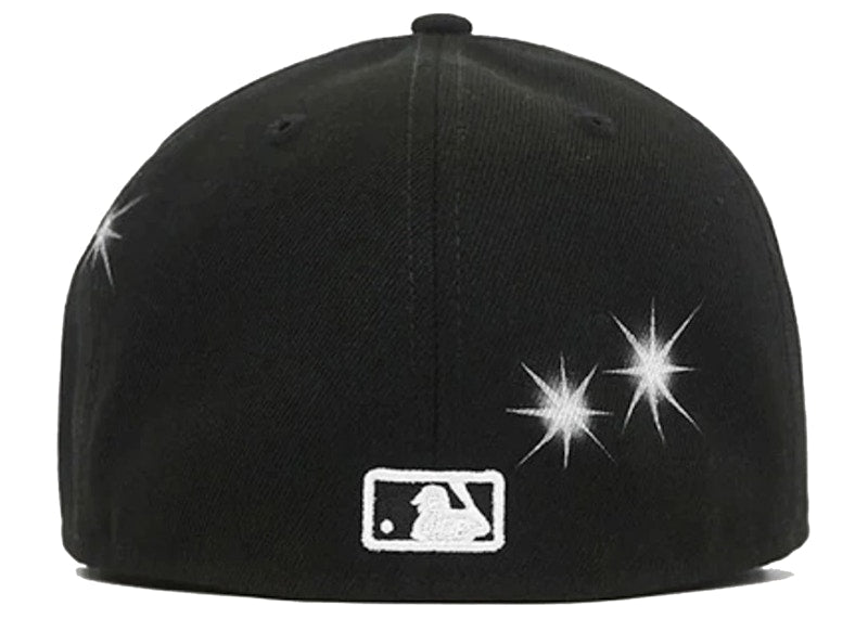 Ay El Ay En New York Yankees Fitted Hat Black