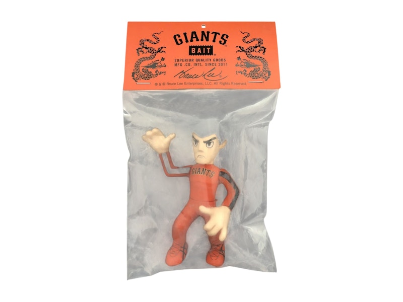 BAIT Bruce Lee x San Francisco Giants Bruce Lee 4in Figure Orange