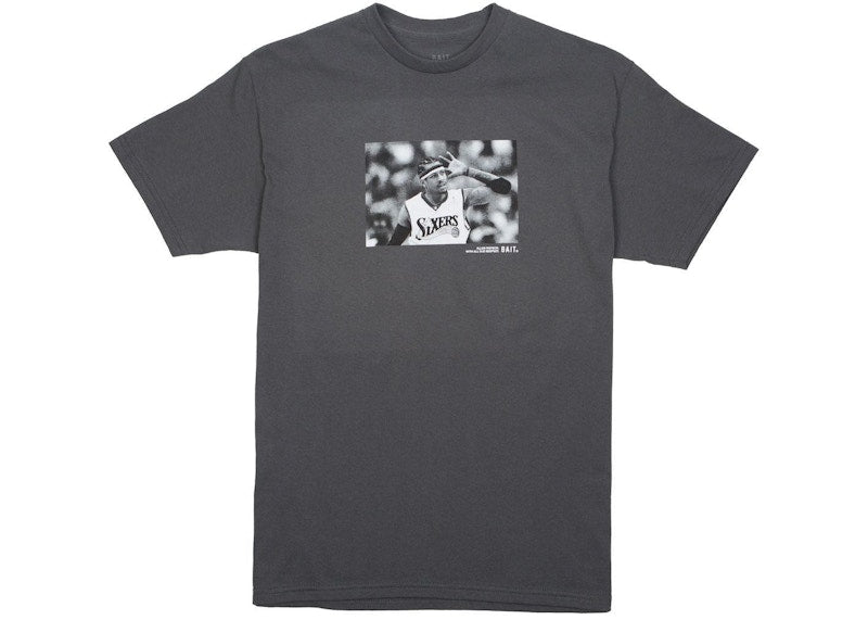 BAIT x Allen Iverson Hall of Fame Tee Gray