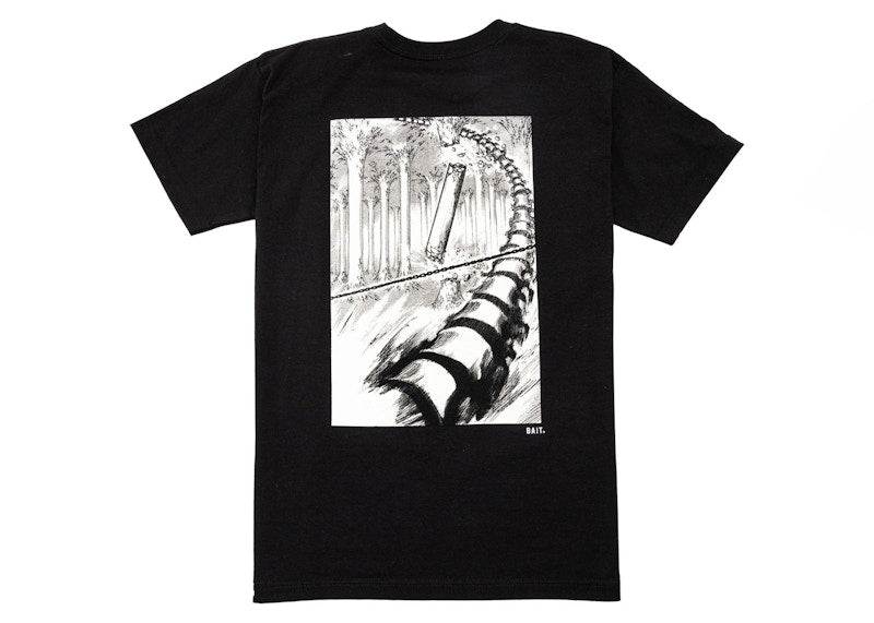 BAIT x Attack On Titan King Reiss Tee Black
