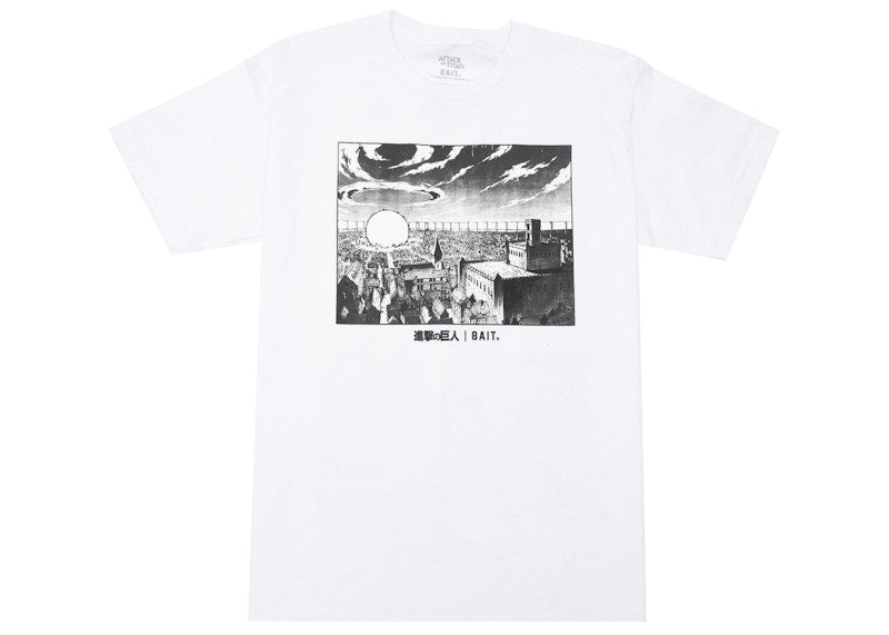 BAIT x Attack On Titan Transformation Tee White