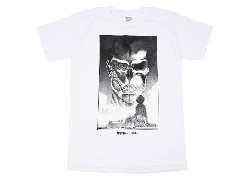 BAIT x Attack on Titan Armin Tee White