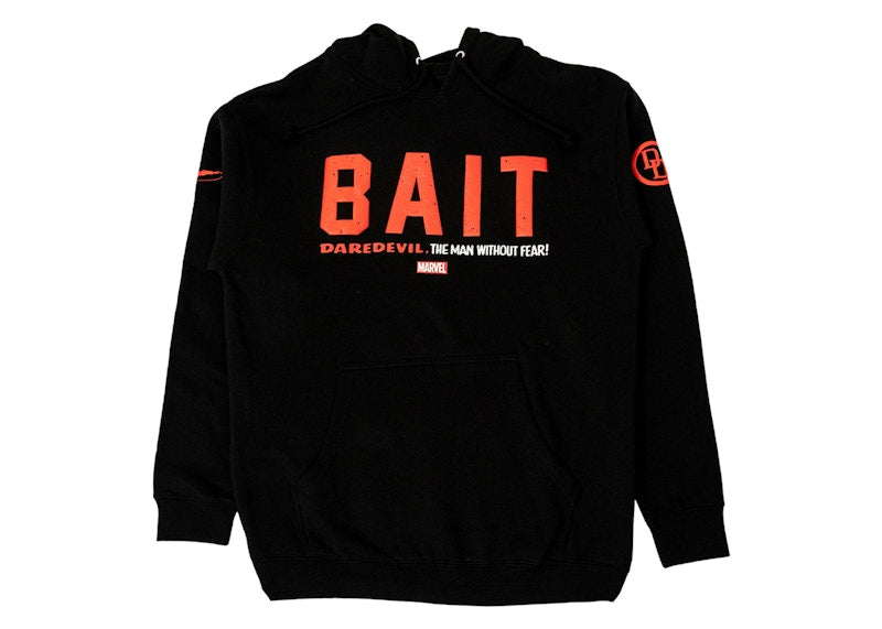 BAIT x Daredevil Bait Logo Hoodie Black