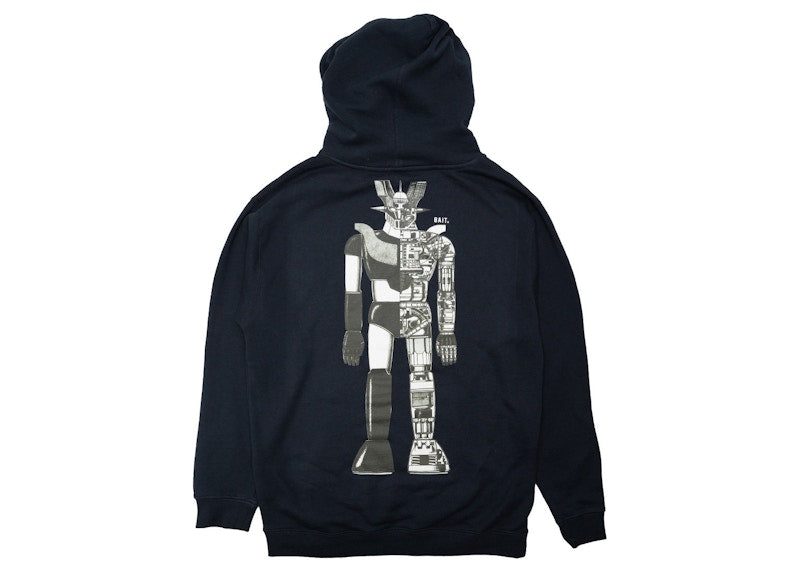 BAIT x Goodsmile x Mazinger Robot Scheme Hoodie Navy
