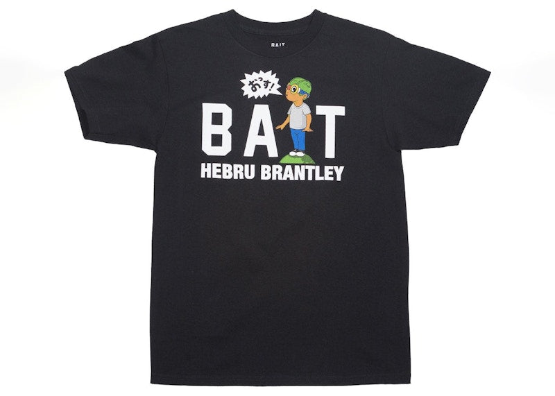 BAIT x Hebru Brantley Shout Logo Tee Black