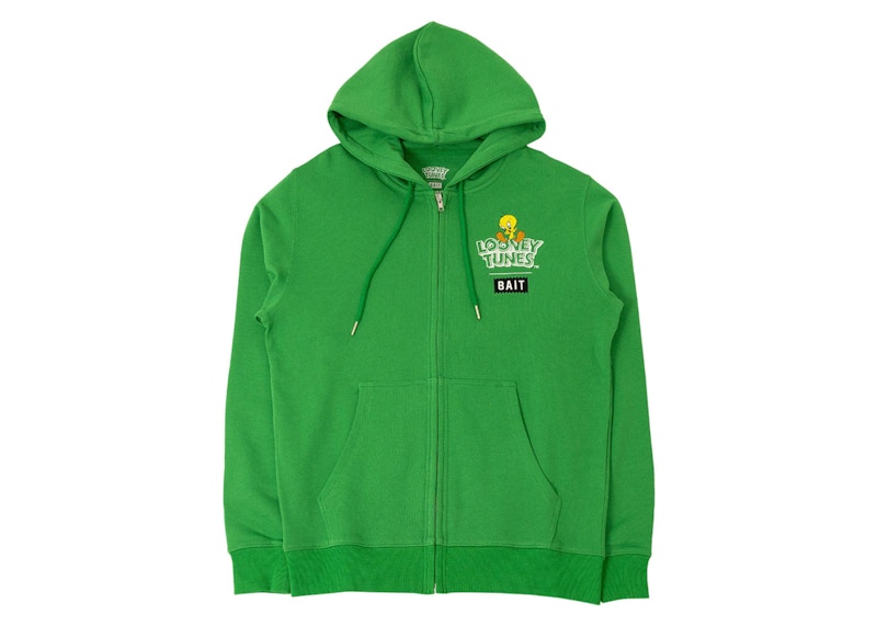 BAIT x Looney Tunes Group Embroidery Hoodie Green