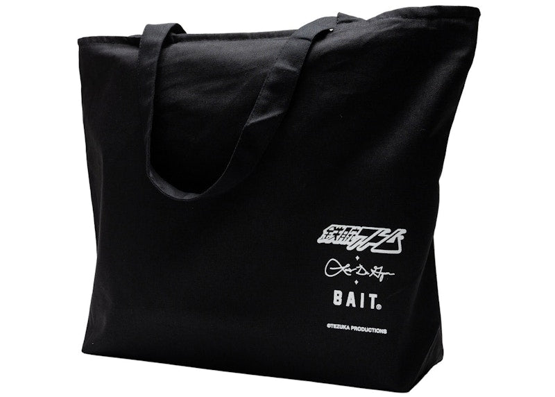 BAIT x Louis de Guzman x Astro Boy Tote Bag Black