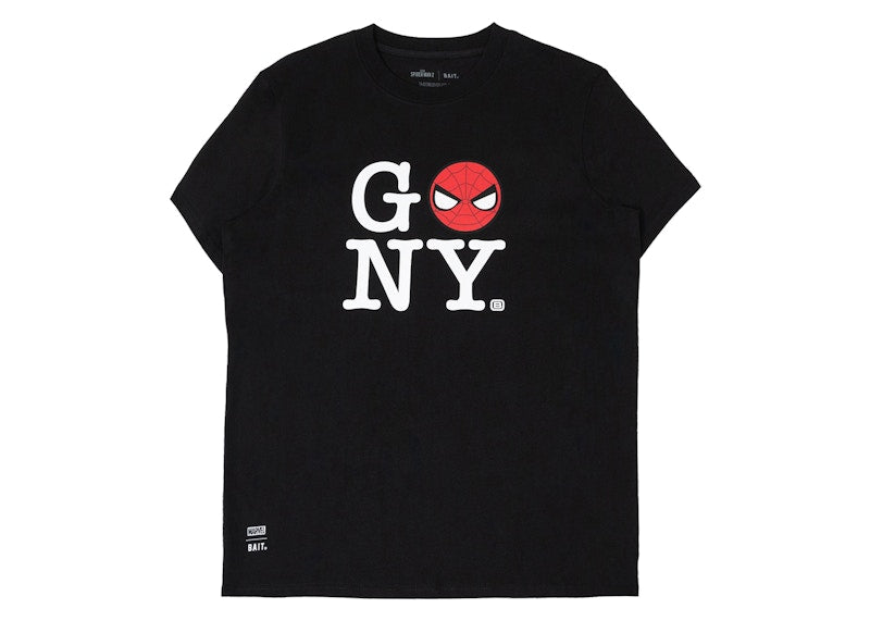 BAIT x Marvel Spider-Man 2 Go Ny Tee Black