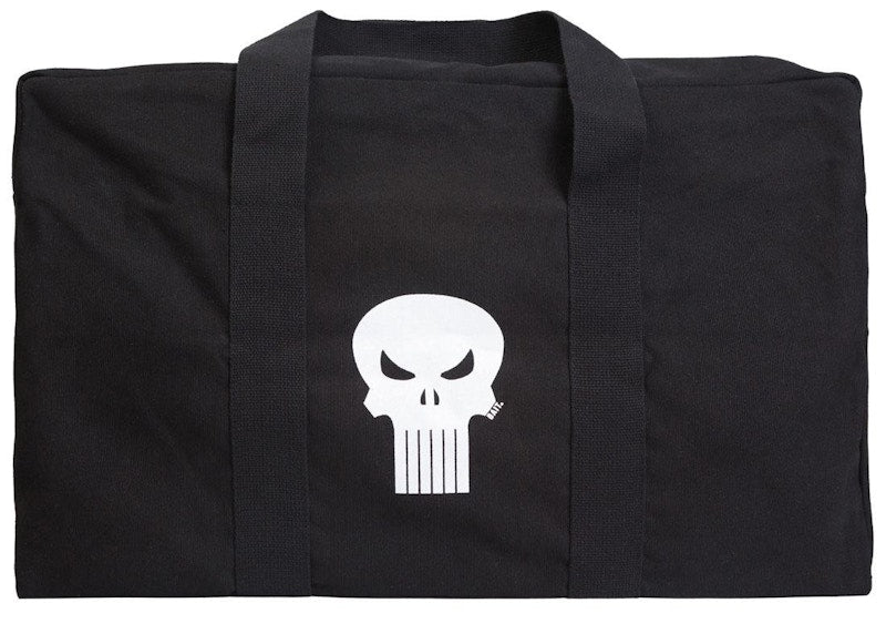 BAIT x Marvel The Punisher Large Military Canvas Duffle Bag Black