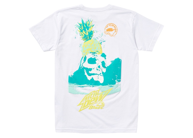 BAIT x Mountain Dew Tee White