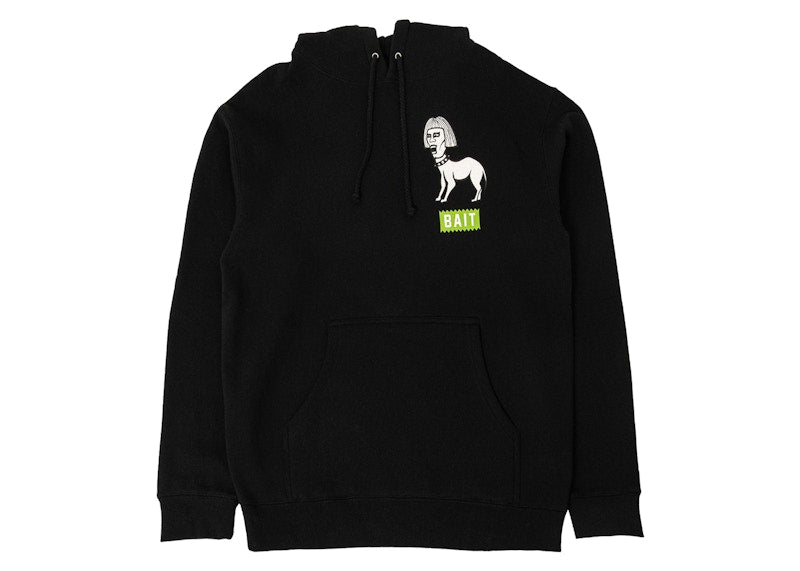 BAIT x Punk Drunkers Alien Hoodie Black