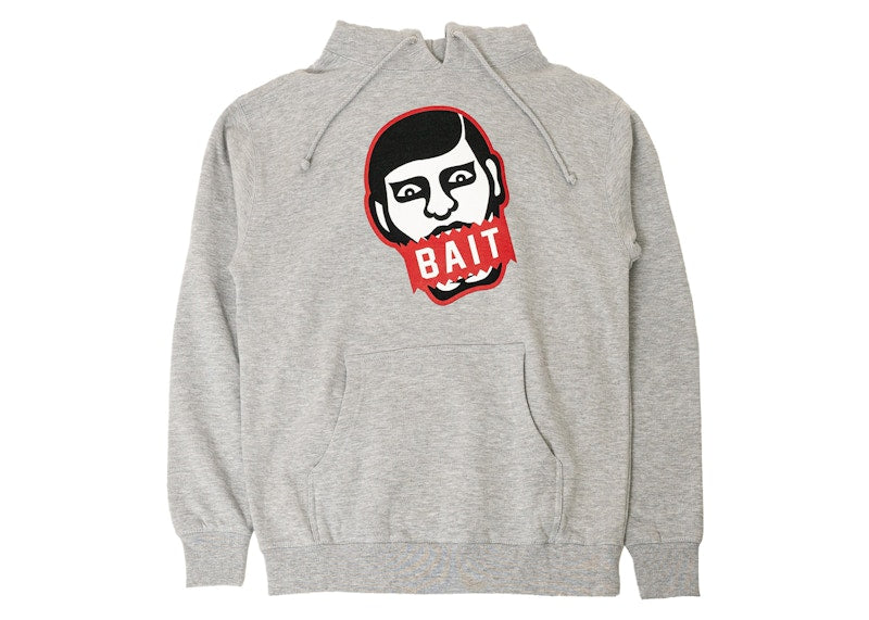 BAIT x Punk Drunkers Twins Hoodie Gray
