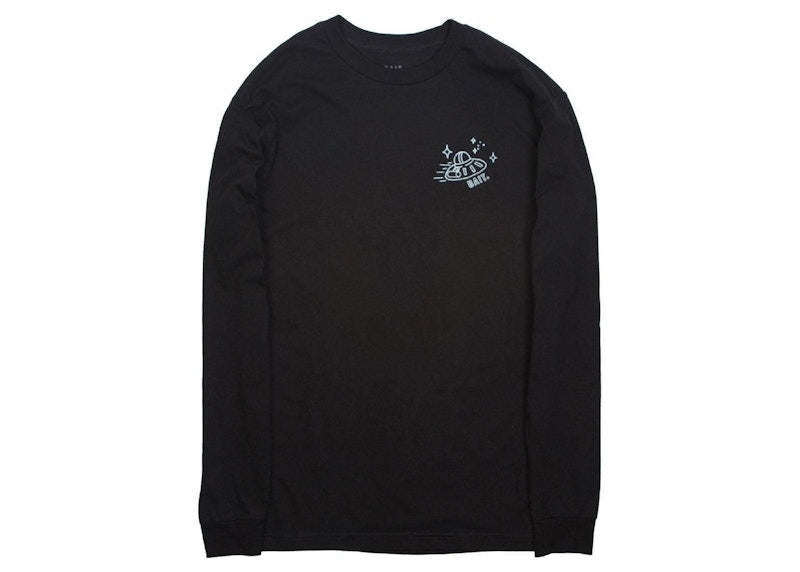 BAIT x Rick And Morty Barf Long Sleeve Tee Black