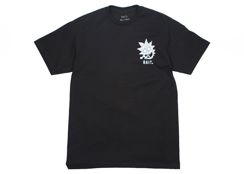 BAIT x Rick And Morty Skateboard Tee Black