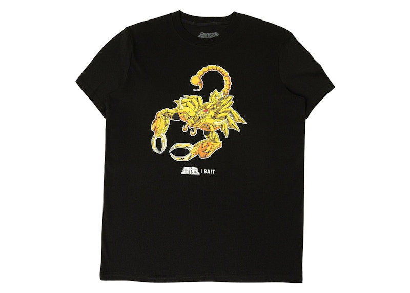 BAIT x Saint Seiya Scorpio Gold Tee Black