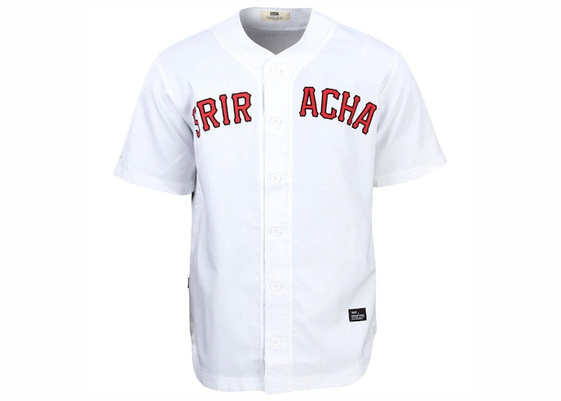 BAIT x Sriracha Baseball Jersey White