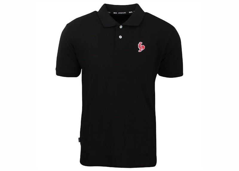 BAIT x Sriracha Polo Shirt Black