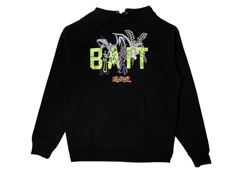 BAIT x Yu Gi Oh Bait Logo Hoodie Black