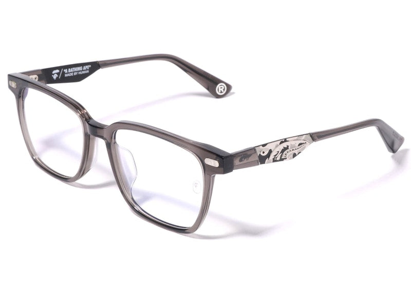 BAPE 1 Shark Optical Frame Grey