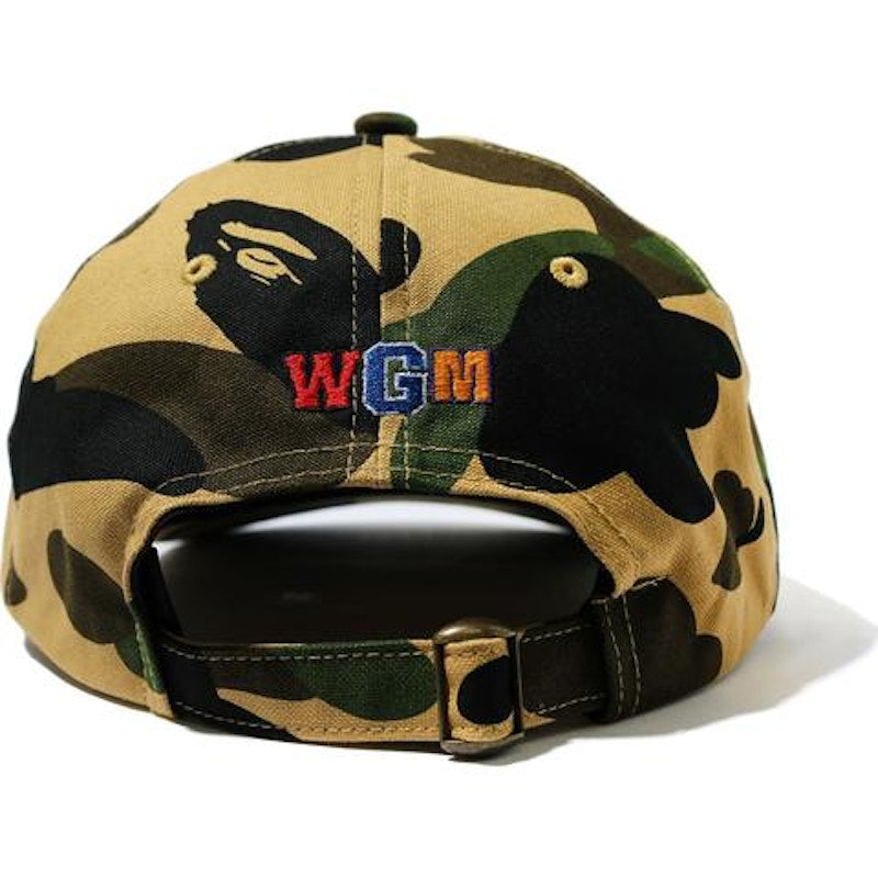 BAPE 1St Camo Shark Panel Cap (FW20) Yellow