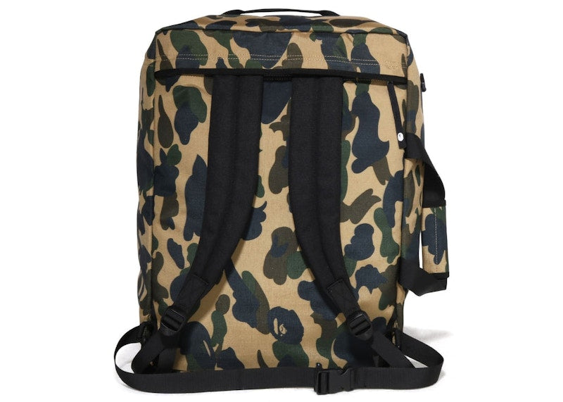 BAPE 1st Camo 3Way Bag Yellow