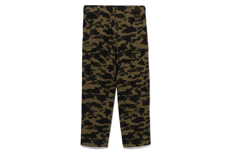 BAPE 1st Camo 6 Pocket Pants (SS23) Green