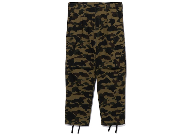 BAPE 1st Camo 6 Pocket Pants (SS23) Green