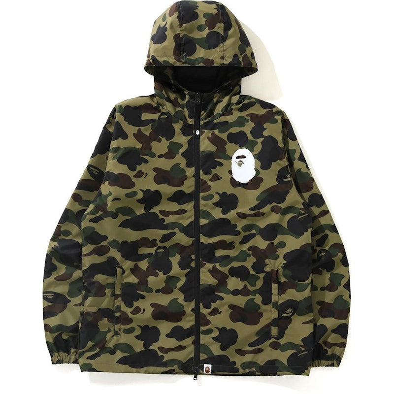 BAPE 1st Camo A Bathing Ape Light Jacket Green