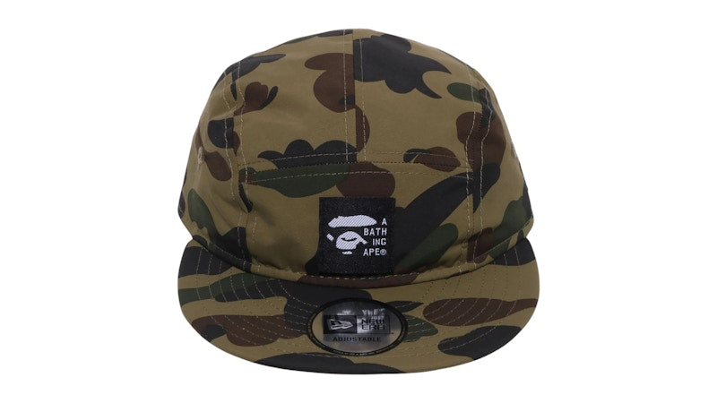 BAPE 1st Camo A Bathing Ape New Era Jet Cap Green