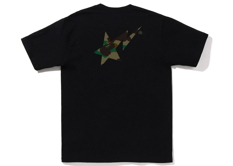 BAPE 1st Camo BAPE Sta Logo Tee (FW22) Black Green