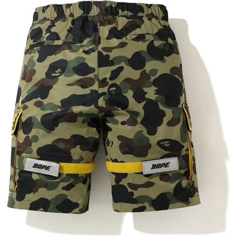 BAPE 1st Camo (B)ape 2 Layer Utility Shorts Green
