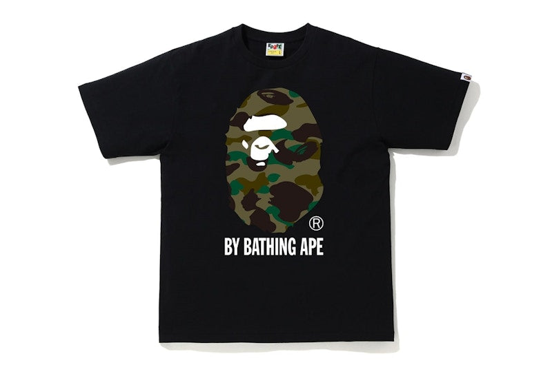 BAPE 1st Camo By Bathing Ape Tee Black/Green