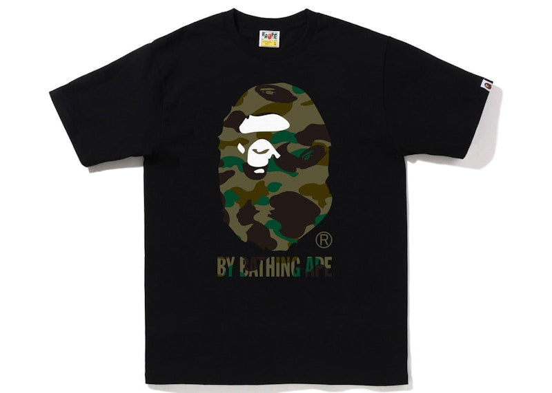 BAPE 1st Camo By Bathing Ape Tee Black/Green