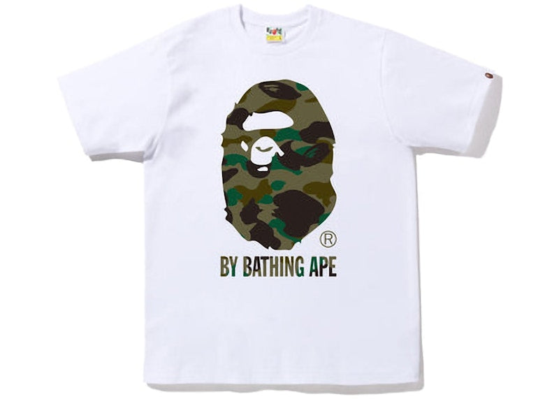 BAPE 1st Camo By Bathing Ape Tee (FW22) White Green