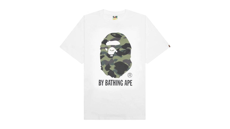 BAPE 1st Camo By Bathing Ape Tee (FW25) White/Green