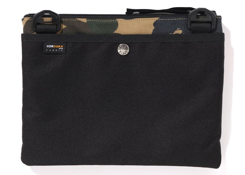 BAPE 1st Camo Cordura Sacoche Yellow